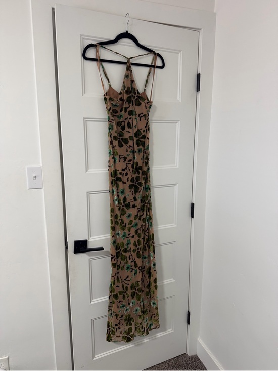 STAUD Dresses & Skirts - STAUD Cubism Dress Moss Floral Tapestry - Size 8